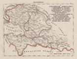 SCHLIEBEN, WILHELM ERNST AUGUST VON: MAP OF SLAVONIA AND PART OF CROATIA